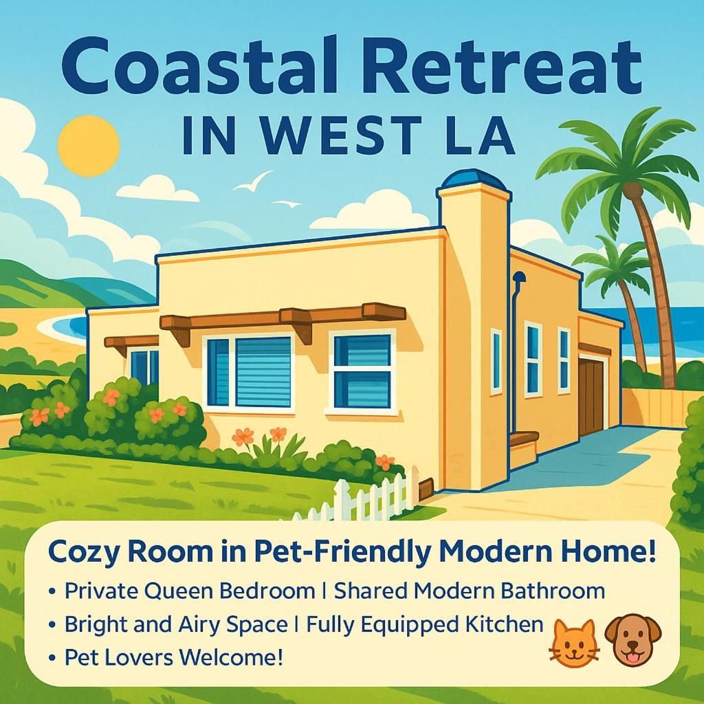 Privatunterkunft Coastal Comfort In West Angeles